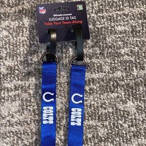 Set of 2 Indianapolis Colts luggage tags